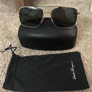 NEW Men’s Salvatore Ferragamo Sunglasses with case